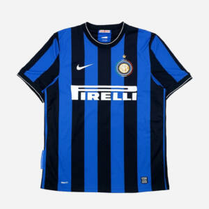 Maillot domicile Inter Milan 2010 porté en finale de la Ligue des Champions par Zanetti.