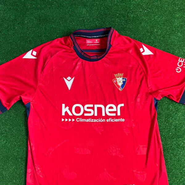 Maillot domicile Osasuna 2025 – Design rouge classique