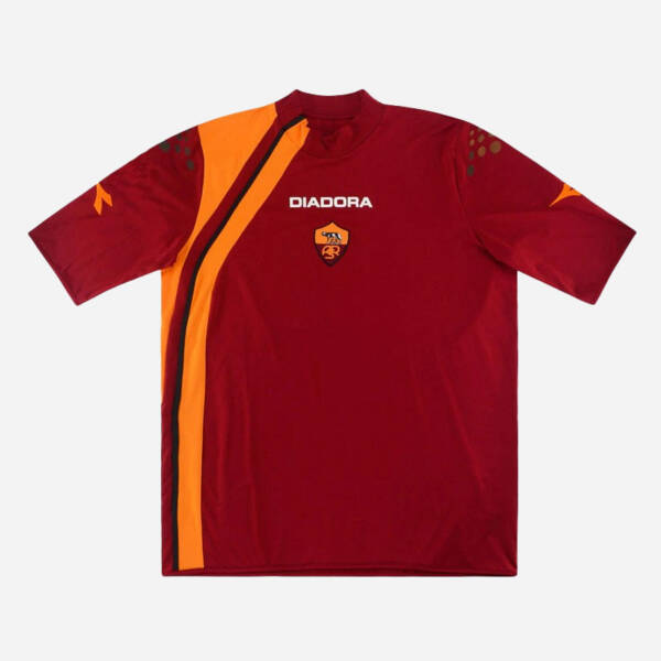 Maillot domicile AS Roma 2004-2005, porté par Francesco Totti.