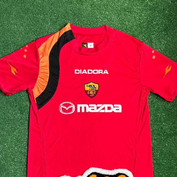 Maillot domicile AS Roma 2004-2005, porté par Francesco Totti.