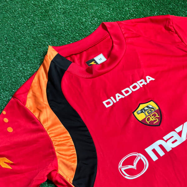 Maillot domicile AS Roma 2004-2005, porté par Francesco Totti.