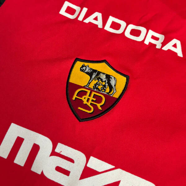 Maillot domicile AS Roma 2004-2005, porté par Francesco Totti.