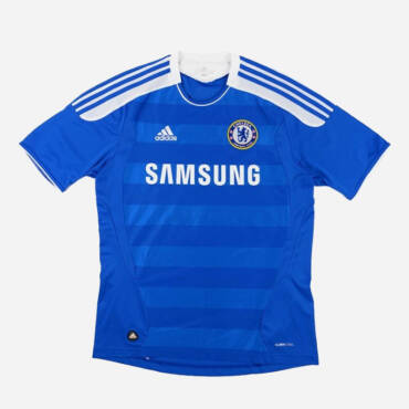 Maillot domicile Chelsea 2012, bleu classique.