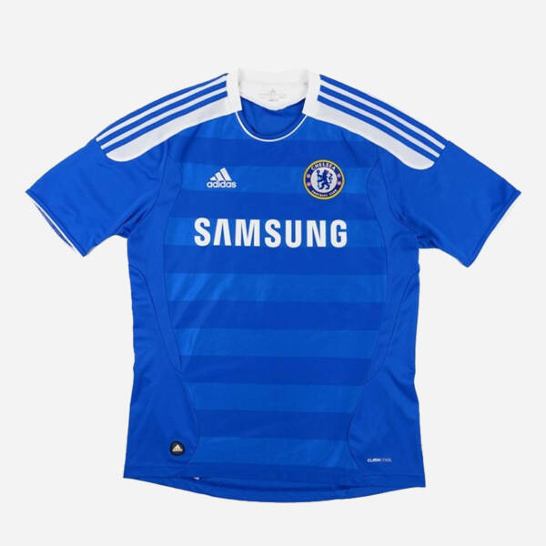 Maillot domicile Chelsea 2012, bleu classique.