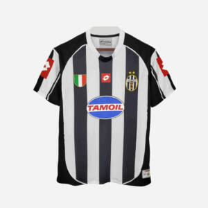 Maillot domicile Juventus 2002-2003 à manches longues, porté par Del Piero.