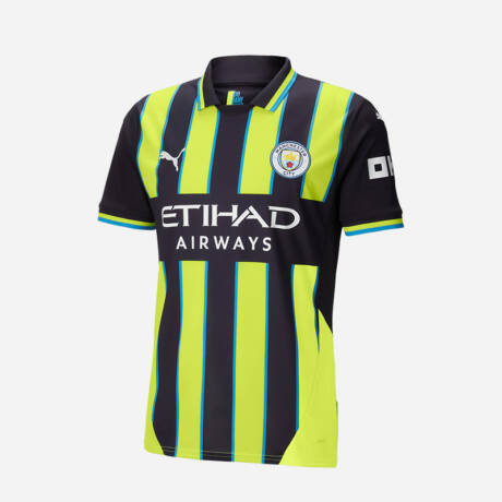 Maillot extérieur Manchester City 2025, design rétro vert