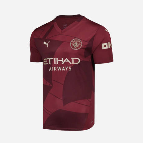 Maillot third Manchester City 2025, design innovant et audacieux.