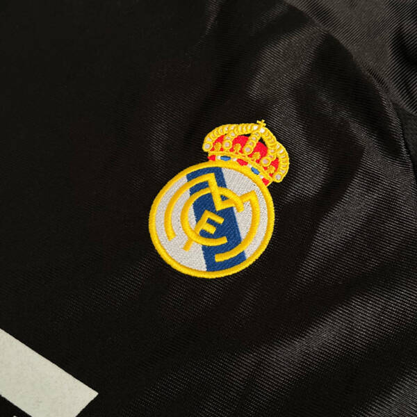 Maillot extérieur Real Madrid 2000-2001, couleur Noir