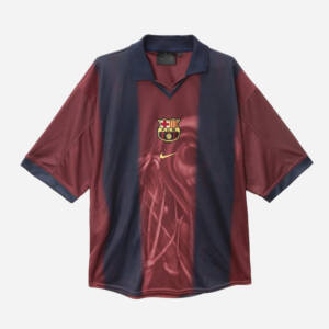Maillot spécial Barça x Travis Scott 2025 marron – collaboration exclusive
