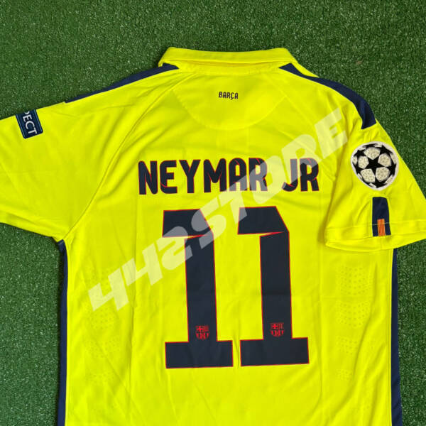 Maillot third FC Barcelone 2015 porté par Neymar