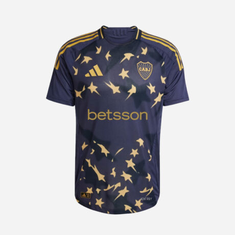Maillot extérieur Boca Juniors 2025 porté par Edinson Cavani