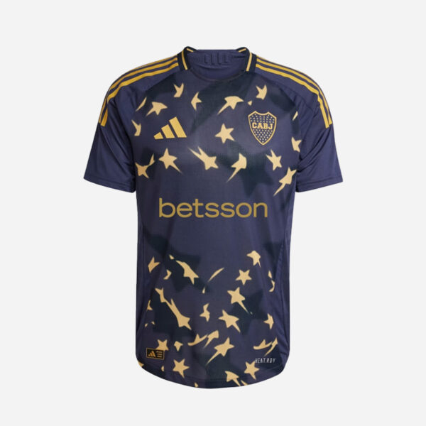 Maillot extérieur Boca Juniors 2025 porté par Edinson Cavani