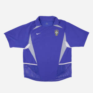 Maillot extérieur Brésil 2002 porté par Ronaldinho