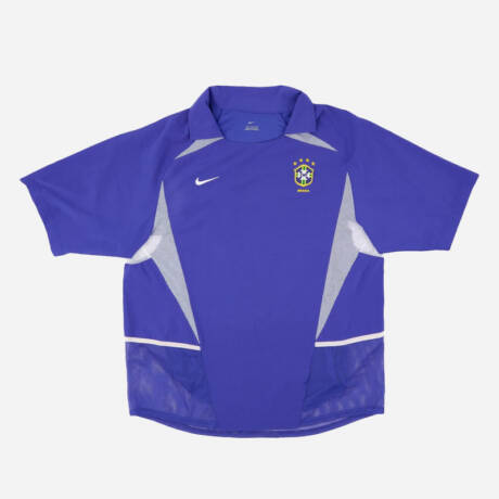 Maillot extérieur Brésil 2002 porté par Ronaldinho