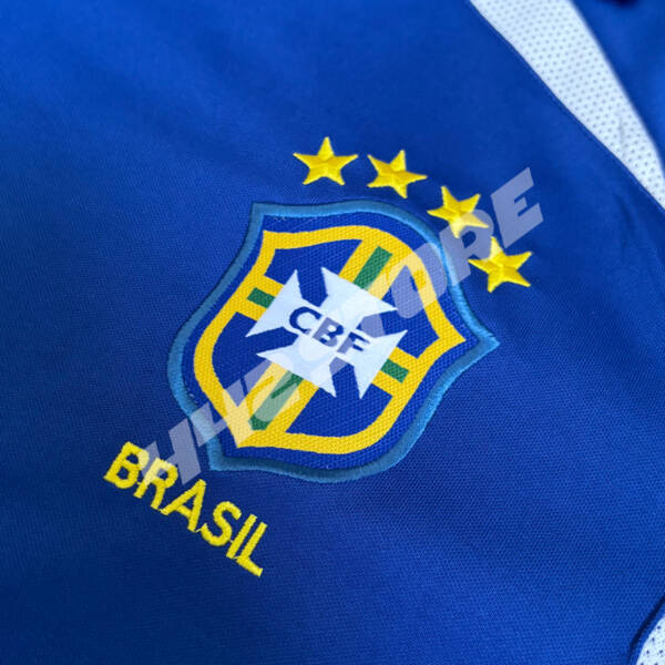 Maillot extérieur Brésil 2002 porté par Ronaldinho
