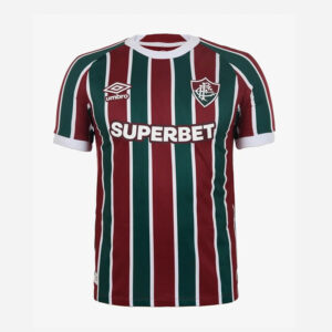 Maillot domicile Fluminense 2025 porté par Thiago Silva