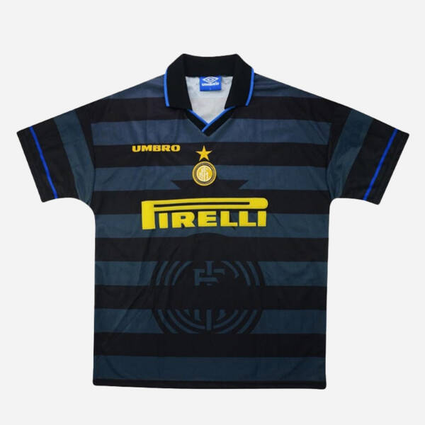 Maillot third Inter Milan 1997 porté par Ronaldo