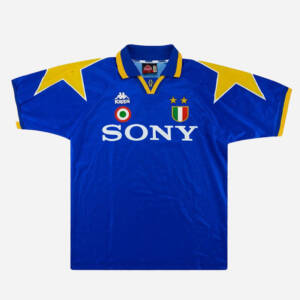 Maillot Juventus finale Ligue des Champions 1996 porté par Del Piero