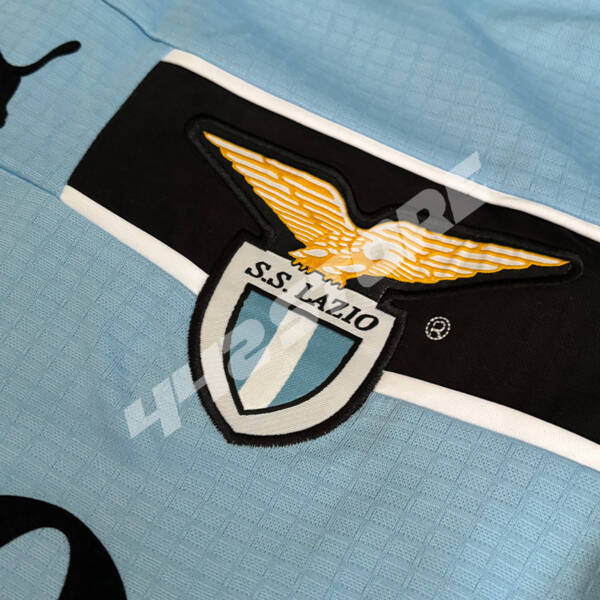 Maillot domicile Lazio 1999 porté par Hernán Crespo