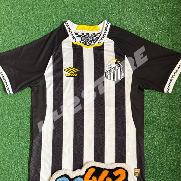 Maillot extérieur Santos 2025 noir – Neymar Jr