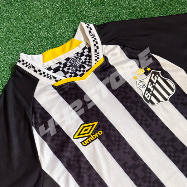 Maillot extérieur Santos 2025 noir – Neymar Jr
