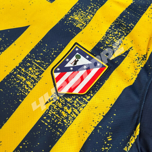 Maillot pré-match Atlético Madrid 2026 bleu et jaune
