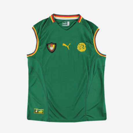 Maillot Domicile Cameroun Eto’o 2002