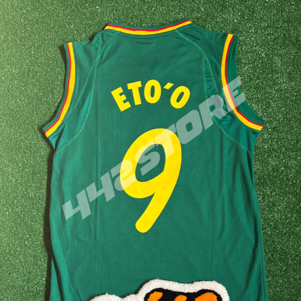 Maillot Domicile Cameroun Eto’o 2002 – Image 5