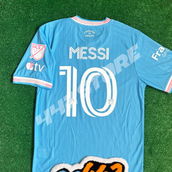 Maillot third Inter Miami 2026 bleu ciel et rose