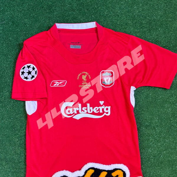 Maillot Liverpool 2005 finale Gerrard