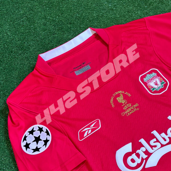 Maillot Liverpool 2005 finale Gerrard