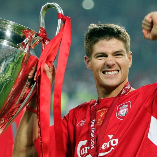 Maillot Liverpool 2005 finale Gerrard