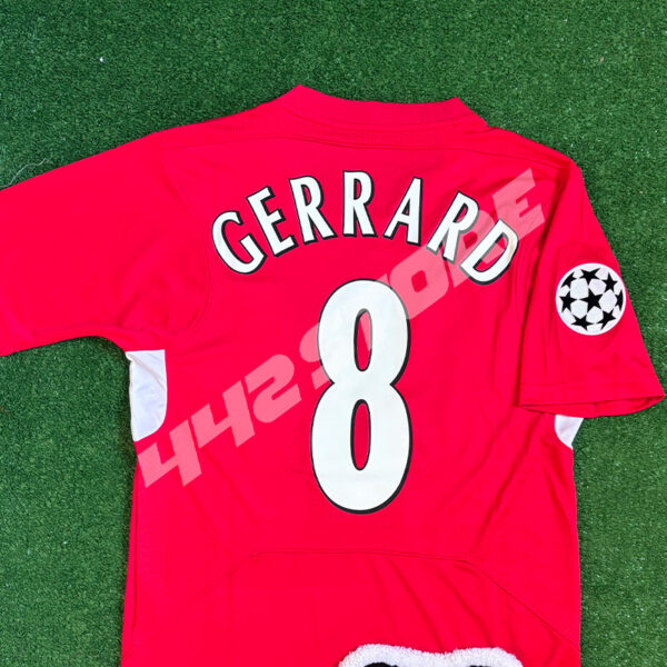 Maillot Liverpool 2005 finale Gerrard