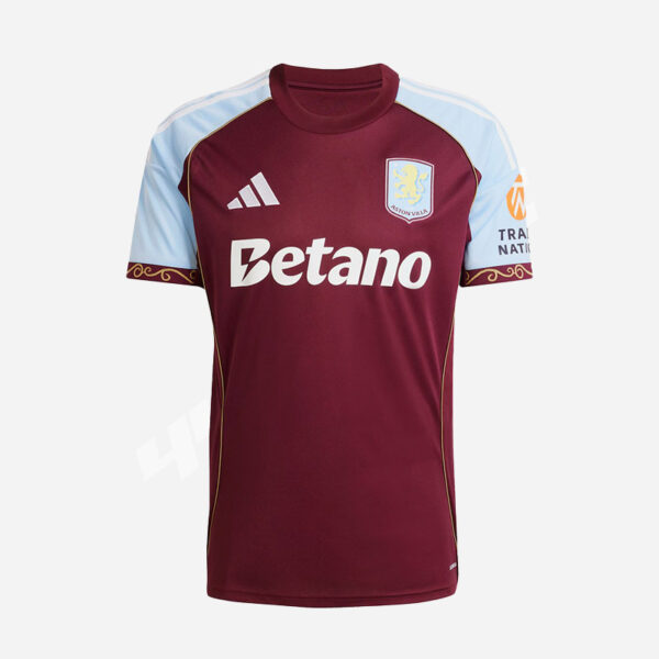 Maillot domicile Aston Villa 2026 bordeaux et bleu