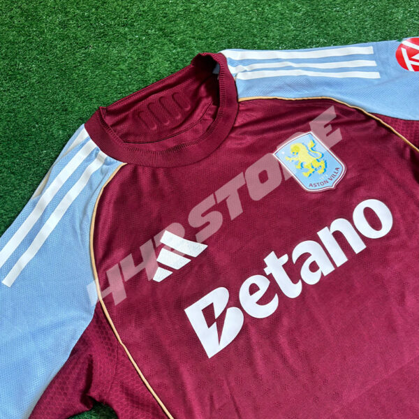 Maillot domicile Aston Villa 2026 bordeaux et bleu