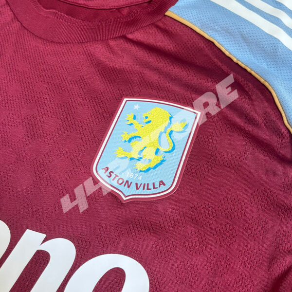 Maillot domicile Aston Villa 2026 bordeaux et bleu