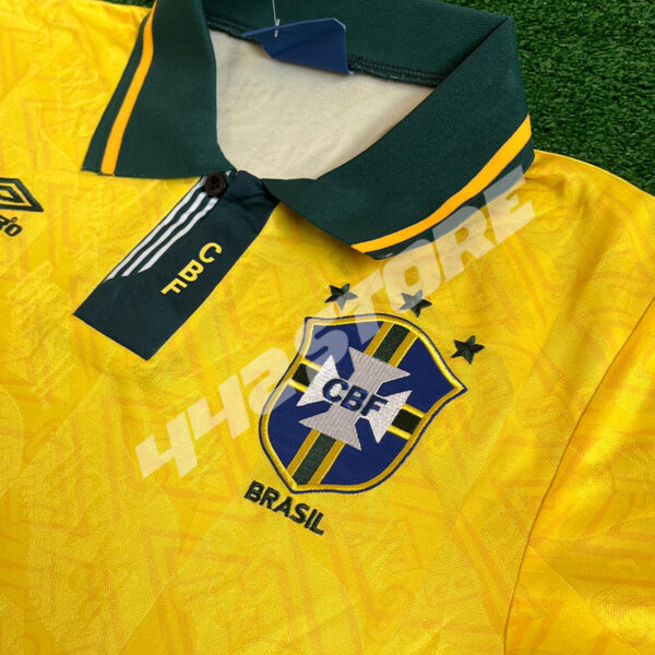 Maillot domicile Brésil 1991-1993 – Image 5