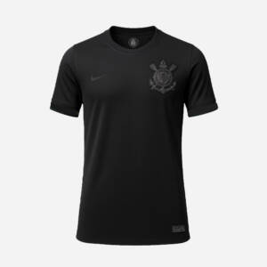 Maillot extérieur Corinthians 2024 noir intégral