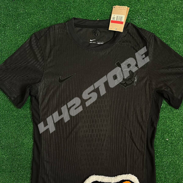 Maillot extérieur Corinthians 2024 noir intégral