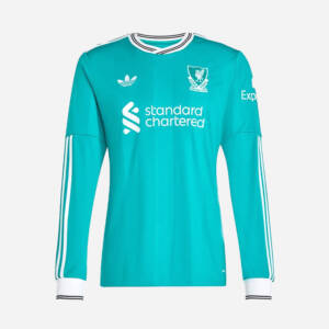 Maillot third Liverpool 2026 manches longues