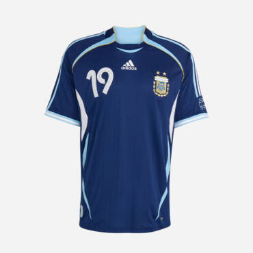 Maillot extérieur Argentine 2006 floqué Lionel Messi