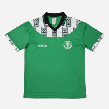 Maillot domicile Nigeria 1994-95 floqué Jay-Jay Okocha