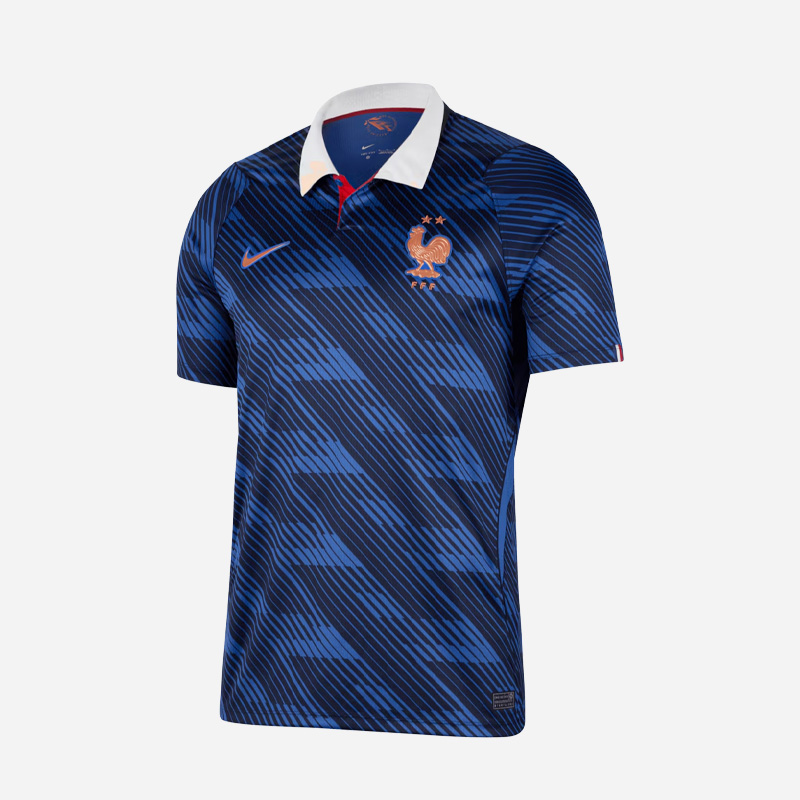 Maillot domicile France 2026 floqué Mbappé ou Olise