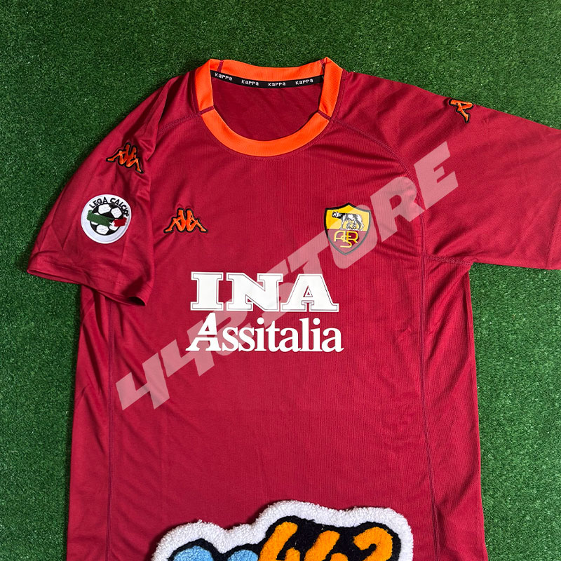 Maillot domicile AS Roma 2000 floqué Francesco Totti