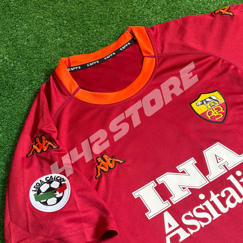 Maillot domicile AS Roma 2000 floqué Francesco Totti
