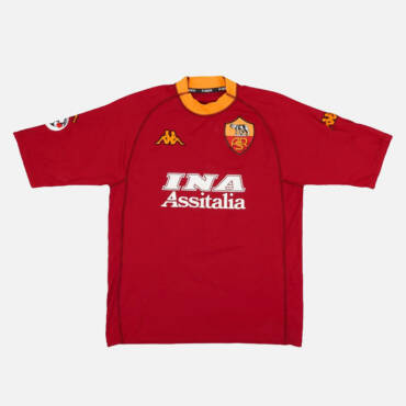 Maillot domicile AS Roma 2000 floqué Francesco Totti