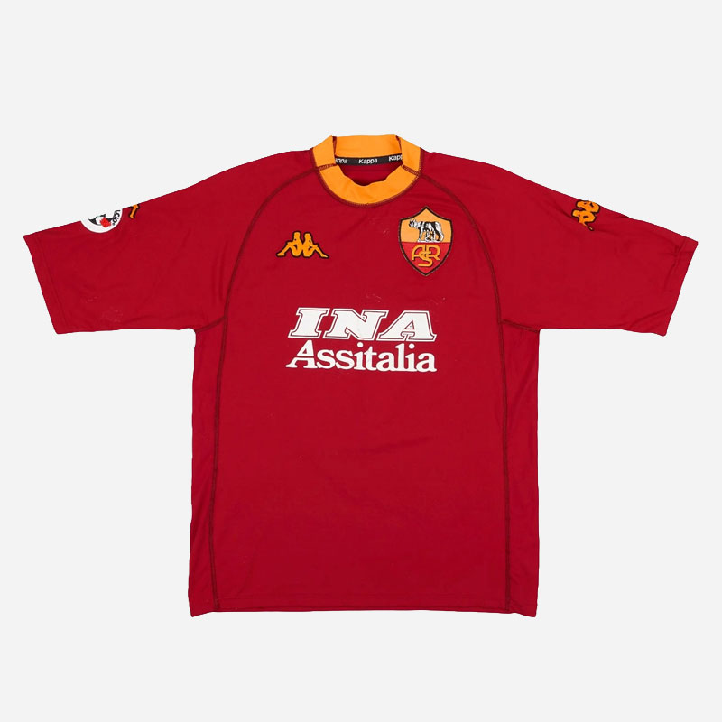 Maillot domicile AS Roma 2000 floqué Francesco Totti