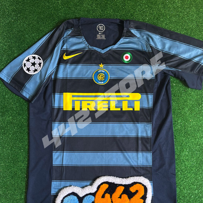 Maillot third Inter Milan 2004-2005 floqué Adriano