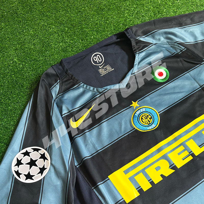 Maillot third Inter Milan 2004-2005 floqué Adriano
