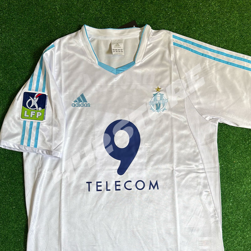 Maillot domicile Olympique de Marseille 2002-2003 floqué Didier Drogba